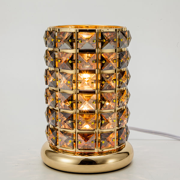 Crystal Palace Smoky Electric Touch Oil Warmer
