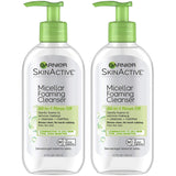Garnier SkinActive Micellar Foaming Face Wash for Oily Skin, 6.7 Fl Oz (Packaging May Vary), Pack of 2