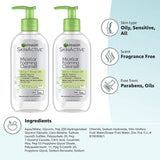 Garnier SkinActive Micellar Foaming Face Wash for Oily Skin, 6.7 Fl Oz (Packaging May Vary), Pack of 2