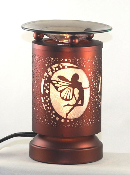 Bronze Fairy Electric Touch Oil Warmer
