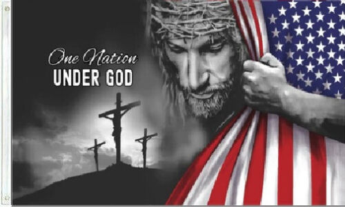 One Nation Under God 3x5 Flag