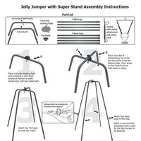 Jolly Jumper **ELITE** - The Original Jolly Jumper with super stand and  premium spring. Trusted by parents to provide fun for babies and to create